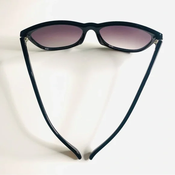 Lucky Brand Cat 3 Black Cateye Frame Sunglasses Women’s - Picture 6 of 6